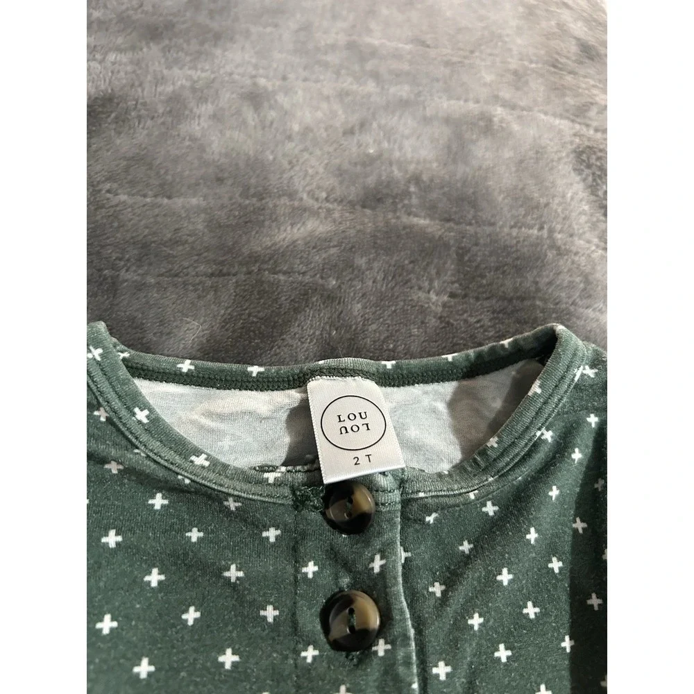 Lot Of 4 Lou Lou Bamboo Pjs Size 2t